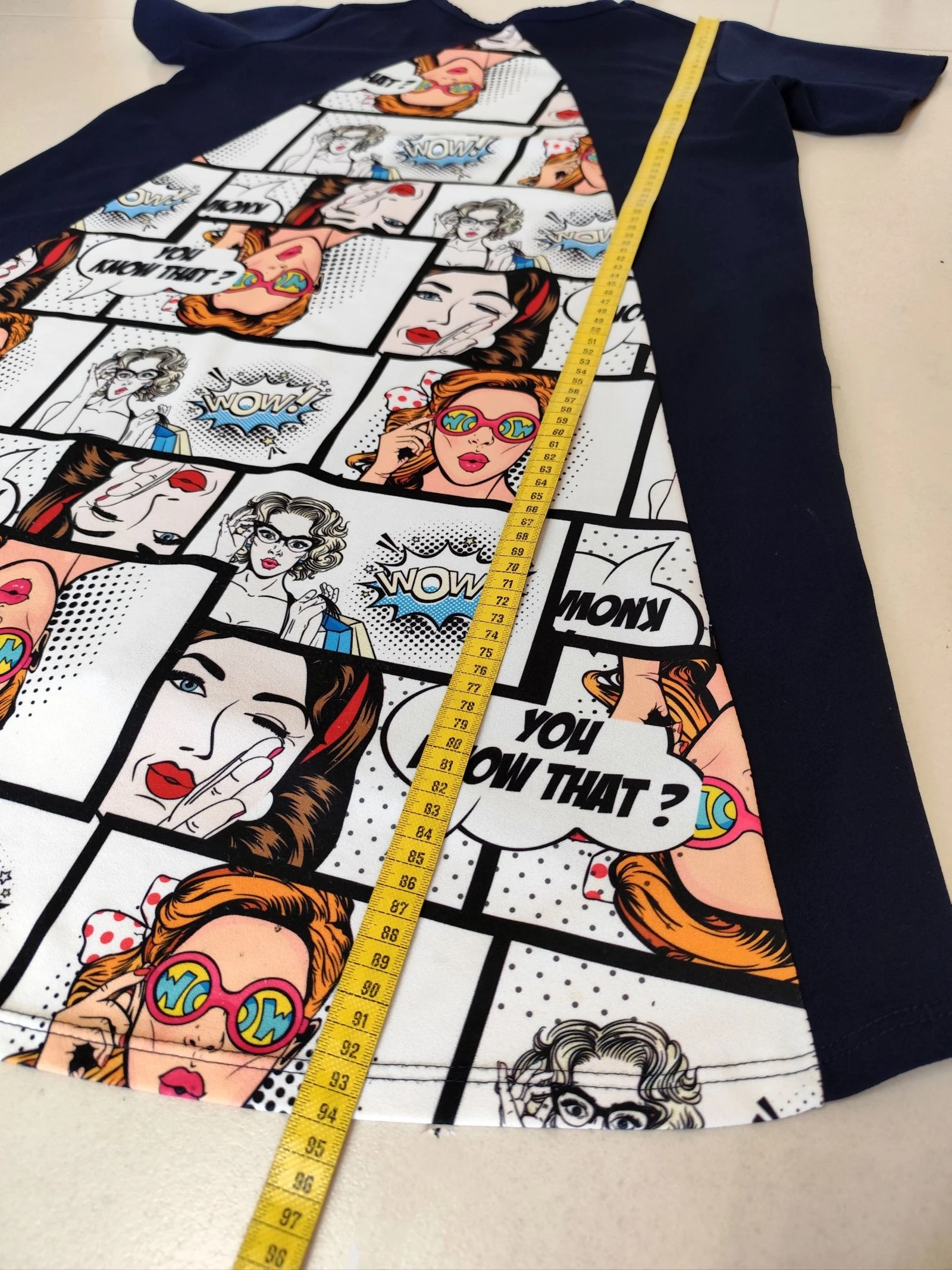 Vestido com Padrão Pop-Art Comics - Mode Italy (XL) – photo 9